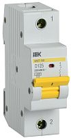 IEK Выключатель автоматический ВА47-150 1Р 125А 15кА характеристика D (MVA50-1-125-D)