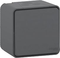 SCHNEIDER ELECTRIC MUREVA S кнопочный выключатель, открытой установки, антрацит, IP55 (MUR35026)