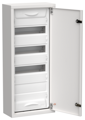 IEK TITAN 5 Корпус металлический ЩРн-48 (1х48) 710х310х140мм IP31 белый (одна дверь)  (TI5-50-N-048-31)