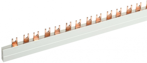 IEK Шина соединительная типа FORK  (вилка) 2P 100А  (1м) (YNS11-2-100)
