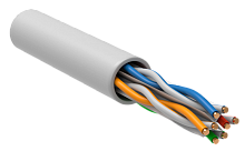 IEK Витая пара U/UTP кат 6 4х2х0.57 PVCLS нг(А)-LS LTxбелый 305м РФ/Т (LC1-C604-128-T-P-R)