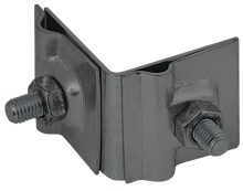 IEK Держатель проводника круглого 6-10мм для фальца угловой h=40мм оцинкованная сталь TD  (ZDP80-13-2-16-40)