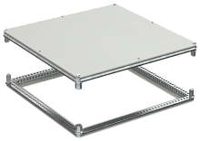 IEK FORMAT Крыша и основание (под фланец) 1000х1000мм  (FO-00-KOF-100-100)