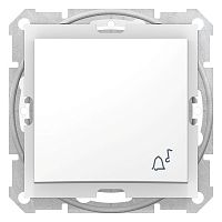 SCHNEIDER ELECTRIC Sedna Выключатель звонок IP44 в рамку белый (SDN0800321)