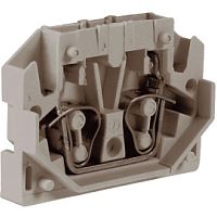DKC Зажим мини HP.2GR проходной 2.5 кв.мм серый (ZHP150GR)