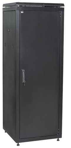 Шкаф сетевой 19 LINEA N 42U 600х600 мм металлическая передняя дверь черный '
