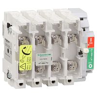SCHNEIDER ELECTRIC Выключатель-разъединитель с предохранителем 4X250A 1 (GS1ND4)