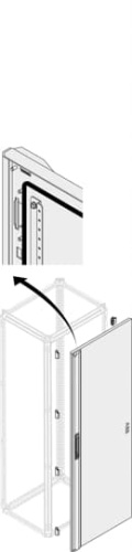 ABB Дверь глухая IP65 H=1800 мм W=250 мм (1STQ009376A0000) ABB Дверь глухая IP65 H=1800 мм W=250 мм (1STQ009376A0000)