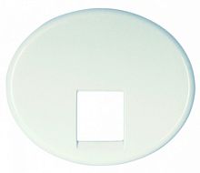 ABB TACTO Накладка розетки телекоммуникационной белая (5517.1 BL)