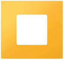 SIMON Рамка-декор на 1 пост для 2700610-03., S27Pl, жёлтый (2700617-062)