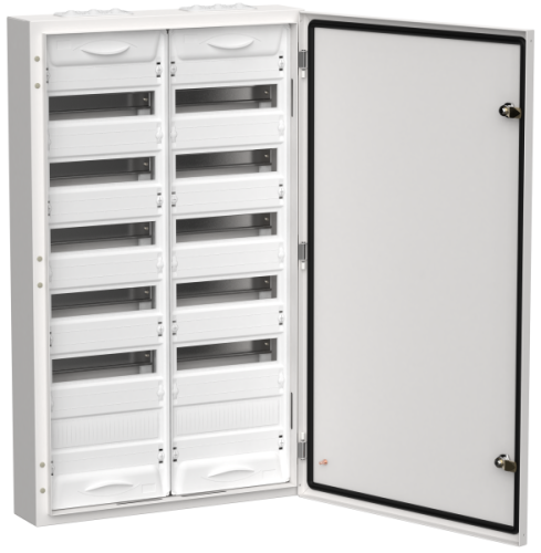 TITAN 5 Корпус металлический ЩРн-144 (2х72) 960х570х140 IP54 белый IEK