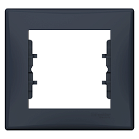 SCHNEIDER ELECTRIC Sedna Рамка 1 пост графит (SDN5800170)
