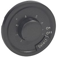 LEGRAND Celiane Лицевая панель термостата с датчиком для теплого пола 067405 графит (067989 )