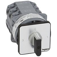 LEGRAND Pr40 Переключатель кулачковый 3 направления С 0 2Ф монтаж на винт (027506 )