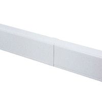 DKC Накладка на стык для плинтусного короба 100х40мм белая (AIR10049)