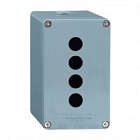 SCHNEIDER ELECTRIC Пост кнопочный метал. 4 отв. 80х130 (XAPM2504)