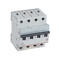 LEGRAND Выключатель автоматический четырехполюсный 16А B TX3 6kA (404014 )