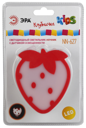 ЭРА Ночник NN-627-LS-R красный  (12/48/384)  (Б0015240) фото 4
