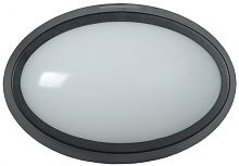 IEK Светильник светодиодный ДБП-12w 4000K 840Лм IP65 овальный пластиковый черный (LDPO0-5041-12-4000-K02)
