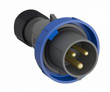 ABB Вилка кабельная Easy&Safe 216EP6W 16А 2P+E IP67 6ч  (216EP6W)  (2CMA101072R1000)
