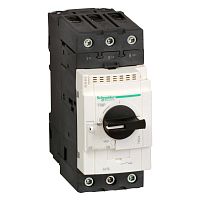 SCHNEIDER ELECTRIC Выключатель автоматический для защиты электродвигателей 25А с магнитным расцепителем винтовой зажим (GV3L25)
