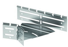 DKC Угол горизонтальный изменяемый СРО 0-44град. 400х50 цинк-ламельный (360405HDZL)