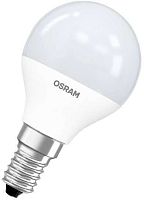 OSRAM Лампа светодиодная LED 6,5Вт Е14 STAR ClassicP  (замена 60Вт),нейтральный белый свет, матовая колба (4058075134263)