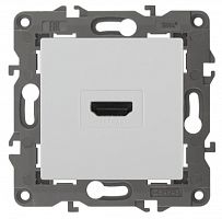 ЭРА Розетка HDMI,  Elegance, белый, 14-3114-01 (Б0034332)