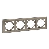 EKF Валенсия Рамка 4-местная кашемир EKF (EWM-G-304-40)