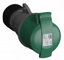 ABB Розетка кабельная Easy&Safe 416EC2,16А,3P+N+E,IP44,2ч  (416EC2)  (2CMA102019R1000)