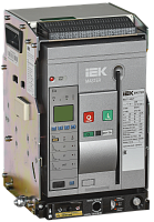 IEK Воздушный автоматический выключатель переменного тока ВА77 выдвижного исполнения 3 полюса типоразмер S 65кА 800А EA с набором аксессуаров: мотор привод катушка включения катушка отключения MASTER  (MI-ACB10-3WS-065-0800-ACF)