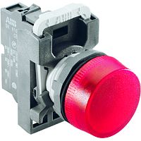 ABB Лампа ML1-100R красная  (только корпус)  (1SFA611400R1001)