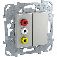 SCHNEIDER ELECTRIC 3-RCA коннектор алюминий (MGU5.431.30ZD)
