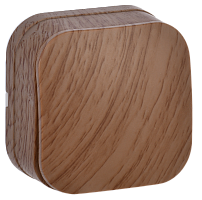 IEK GLORY Выключатель одноклавишный наружный дуб 10А (EVH10-K24-10)