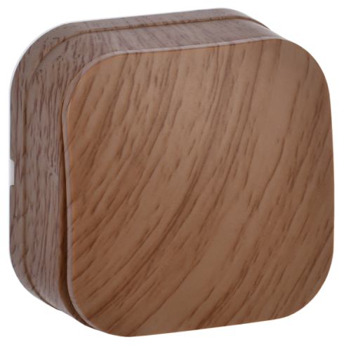 IEK GLORY Выключатель одноклавишный наружный дуб 10А (EVH10-K24-10)