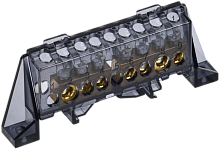 IEK TEKFOR Шина N ноль в комбинированном DIN-изоляторе Стойка 8х12-(3+4)-Ч  (TF-NN20-34-DP-K02)