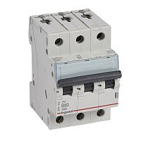 LEGRAND Выключатель автоматический трехполюсный 50А B TX3 6kA/10kA (403893 )