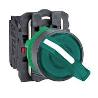 SCHNEIDER ELECTRIC Переключатель зел с/подсв. ~110-120В (XB5AK123G5)