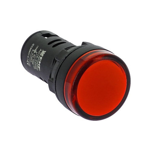EKF Лампа AD16-22HS LED матрица 22мм красный (ledm-ad16-r) фото 2