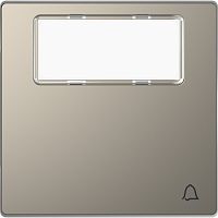 SCHNEIDER ELECTRIC Клавиша одинарная D-Life поле для надписи, звонок никель SD (MTN3365-6050)