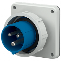 MENNEKES Вилка панельная приборная 16А 2Р+E IP67 (826)