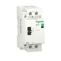 SCHNEIDER ELECTRIC RESI9 Контактор модульный 1P+N 40А 2НО 230/250В АС 50Гц (R9C20240)