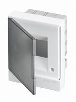 ABB Бокс в нишу ЩРв-П-4М серая дверь Basic E  (с клеммами) (1SZR004002A1201)