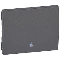 LEGRAND Galea Life Клавиша с символом Лампа темная бронза (771244 )