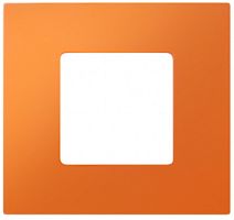 SIMON Рамка-декор на 1 пост для 2700610-03., S27Pl, оранжевый (2700617-072)