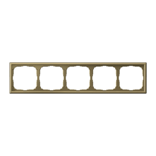 Systeme Electric ARTGALLERY Рамка 5-постовая, золото (GAL001605)