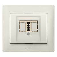 LEGRAND Galea Life Лицевая панель для телефонной розетки TDO жемчужный (771547 )