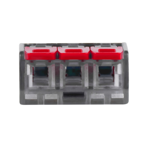 EKF Клемма СМК 221-413 3 отверстия 0.2-4.0 мм2  (4шт.) PROxima (plc-smk-221-413r) фото 2