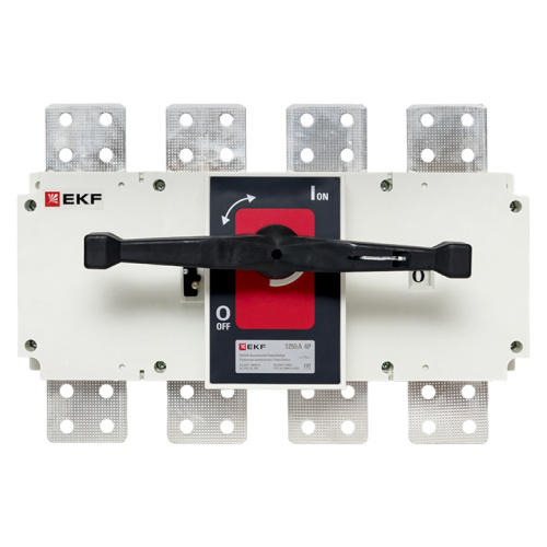 EKF Рубильник-выключатель 1250A 4P c рукояткой управления для прямой установки PowerSwitch EKF (psds-1250-4) фото 2 EKF Рубильник-выключатель 1250A 4P c рукояткой управления для прямой установки PowerSwitch EKF (psds-1250-4) фото 2
