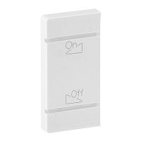 LEGRAND Valena LIFE MyHome Лицевая панель для механизмов BUS/SCS С символом Освещение-звук 1 модуль Установ (755313 )